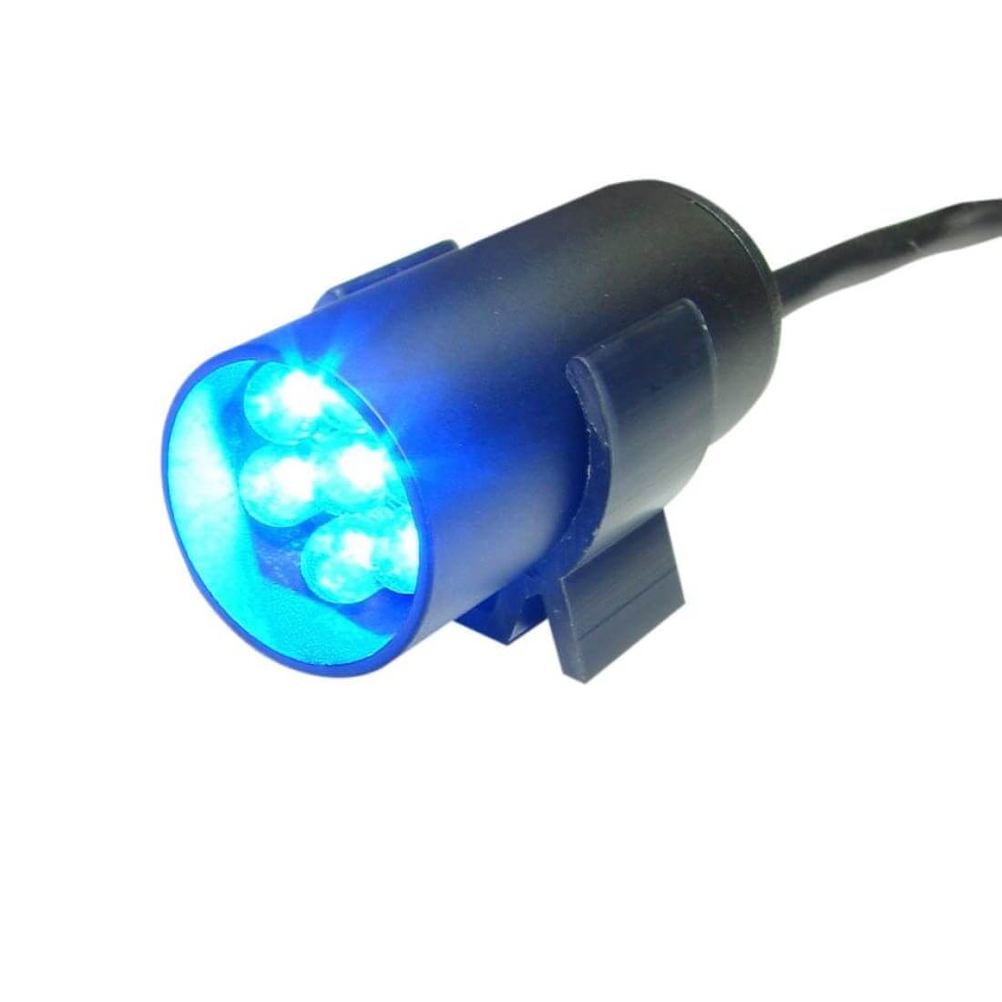 Raptor Performance blue LED warning light for drag racing