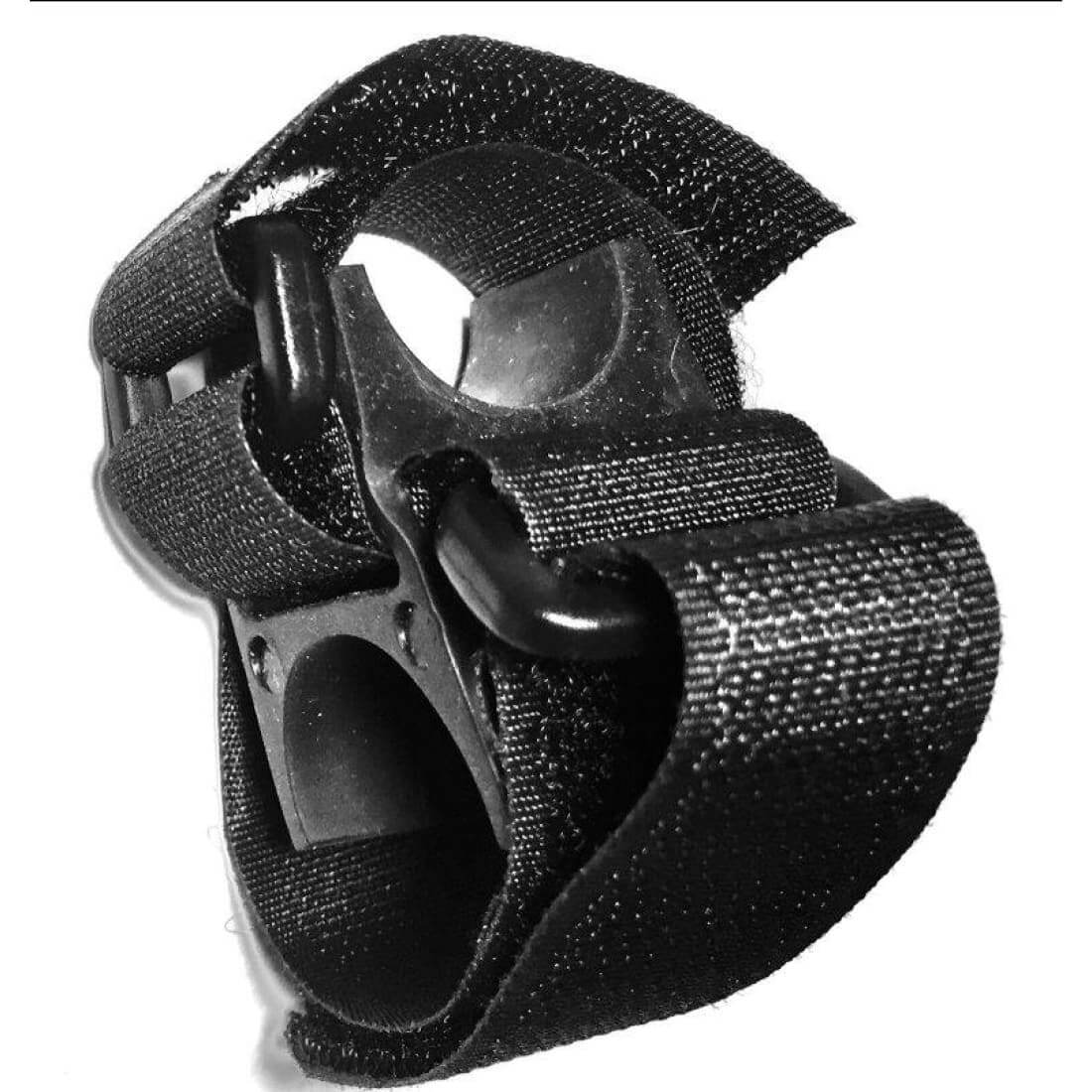 Raptor Performance handlebar shift light mount for 3/4 inch diameter LED shift lights. Fits all handlebar diameters